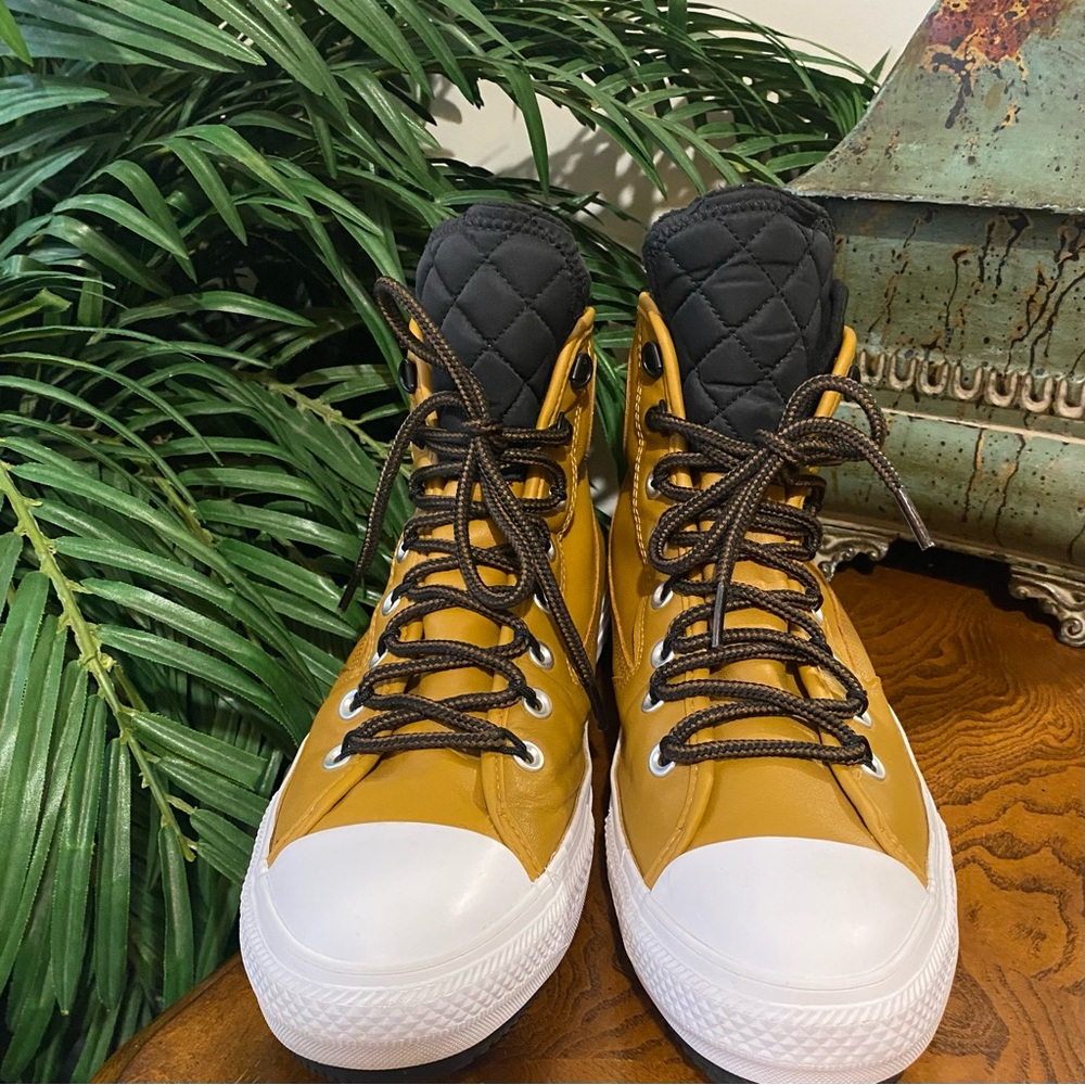 Converse CTAS All Terrain Hi Waterproof Wheat Sneakers - Picture 6 of 6